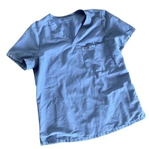 Figs Scrubs Powder Blue Size M